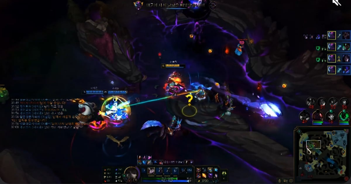 A League of Legends pentakill clip auto-saved by DOR, shown in the clip player