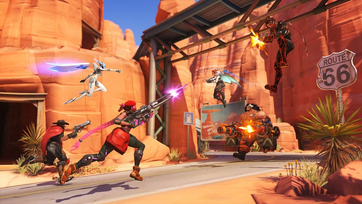 In-game screenshot of Overwatch