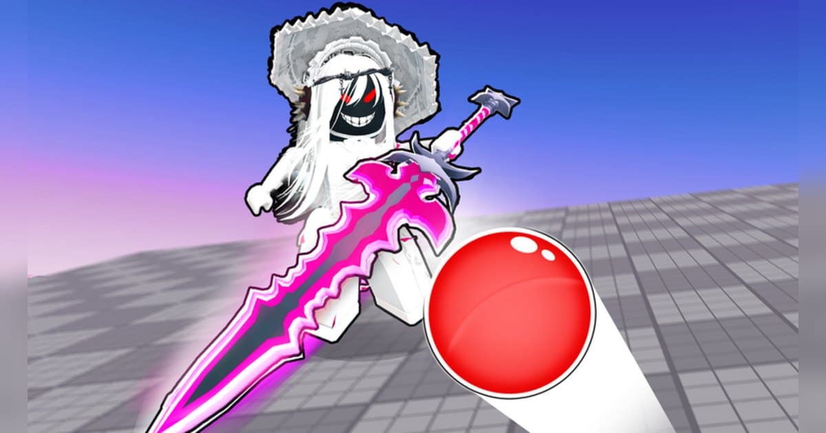 Miniatura oficial de la experiencia de Roblox Blade Ball, de Wiggity.