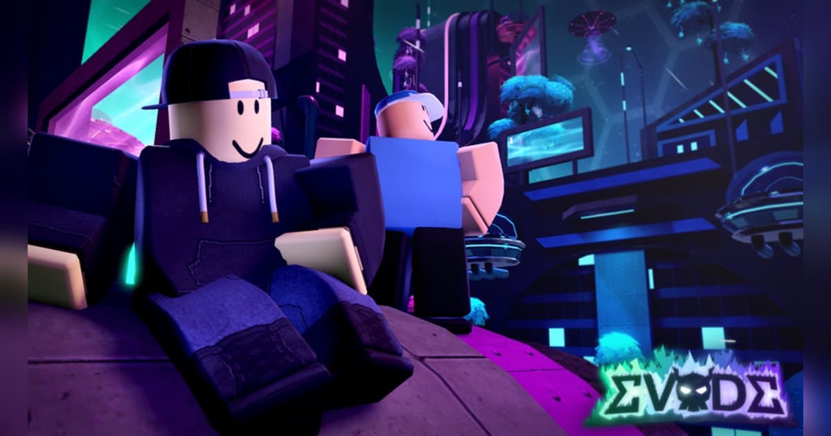 Offizielles Erlebnis-Thumbnail des Roblox-Erlebnisses Evade von Hexagon Development Community
