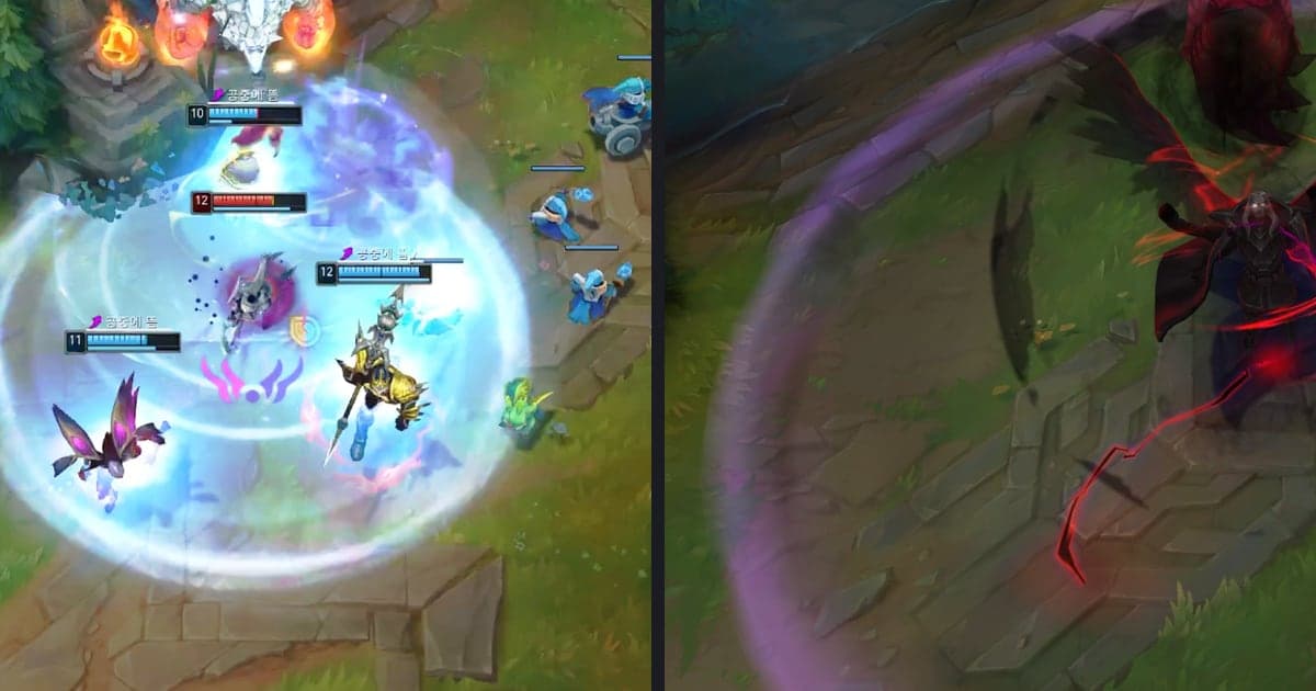 A side-by-side of a DOR Studio effect preview (Punch Zoom) and a DOR Studio effect preview (Quick Zoom)