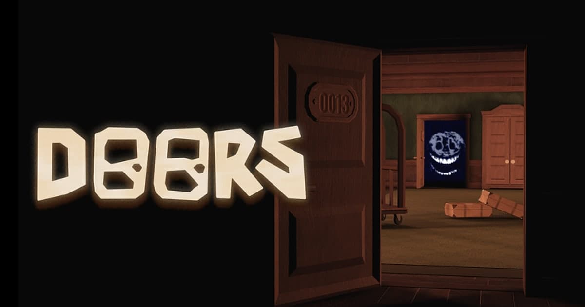 暗い廊下とドアが描かれたDOORSの公式サムネイル
