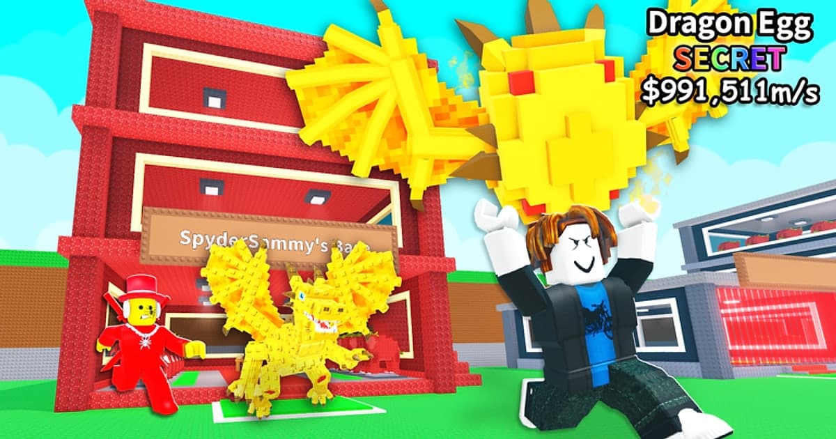 Offizielles Steal-a-Brainrot-Thumbnail: eine Brainrot-Figur unter einem von Blitzen erhellten Himmel