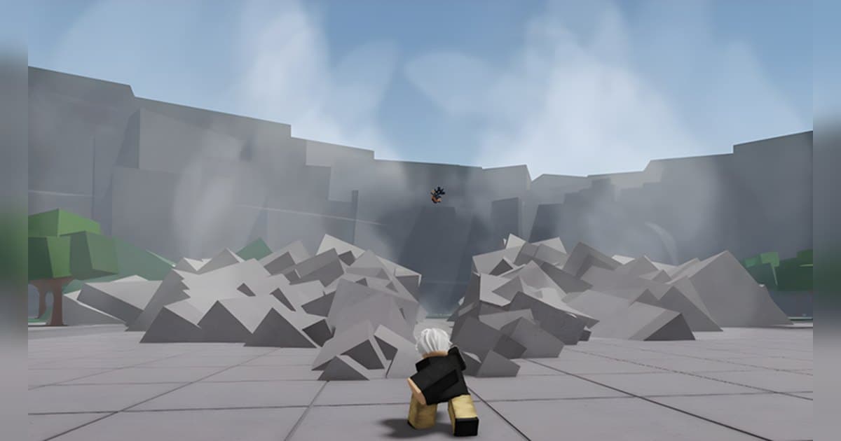Thumbnail resmi experience Roblox The Strongest Battlegrounds dari Yielding Arts