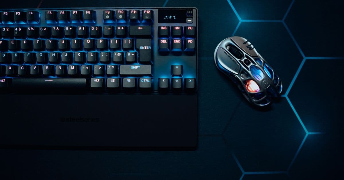 RGB gaming keyboard and mouse